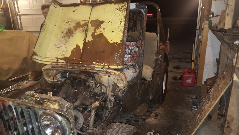 Illustration for article titled The Very First Test Drive Of My 1948 Jeep Project Was A Giant Mudfest